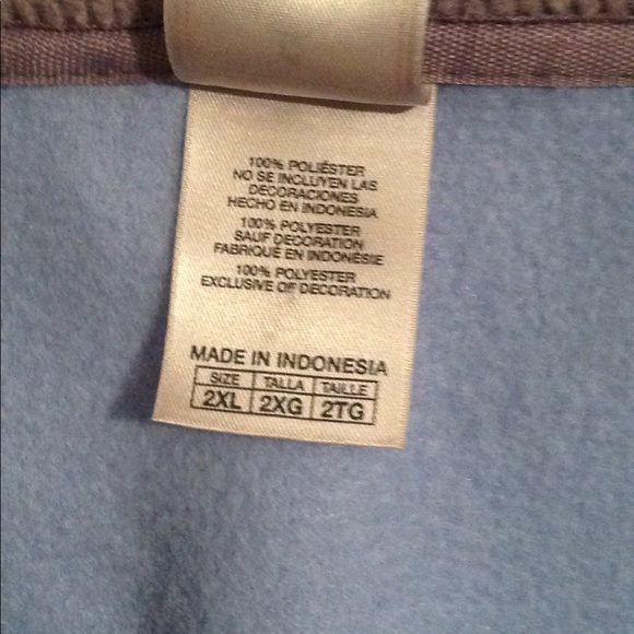 Pullover fleece jacket Sz:2xl - Picture 6 of 6